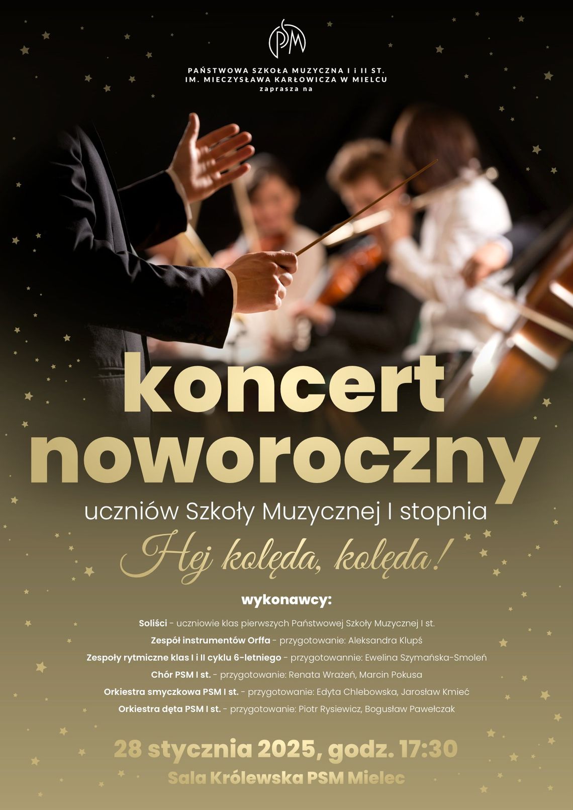 Koncert noworoczny uczniów Szkoły Muzycznej I stopnia Koncert noworoczny uczniów Szkoły Muzycznej I stopnia