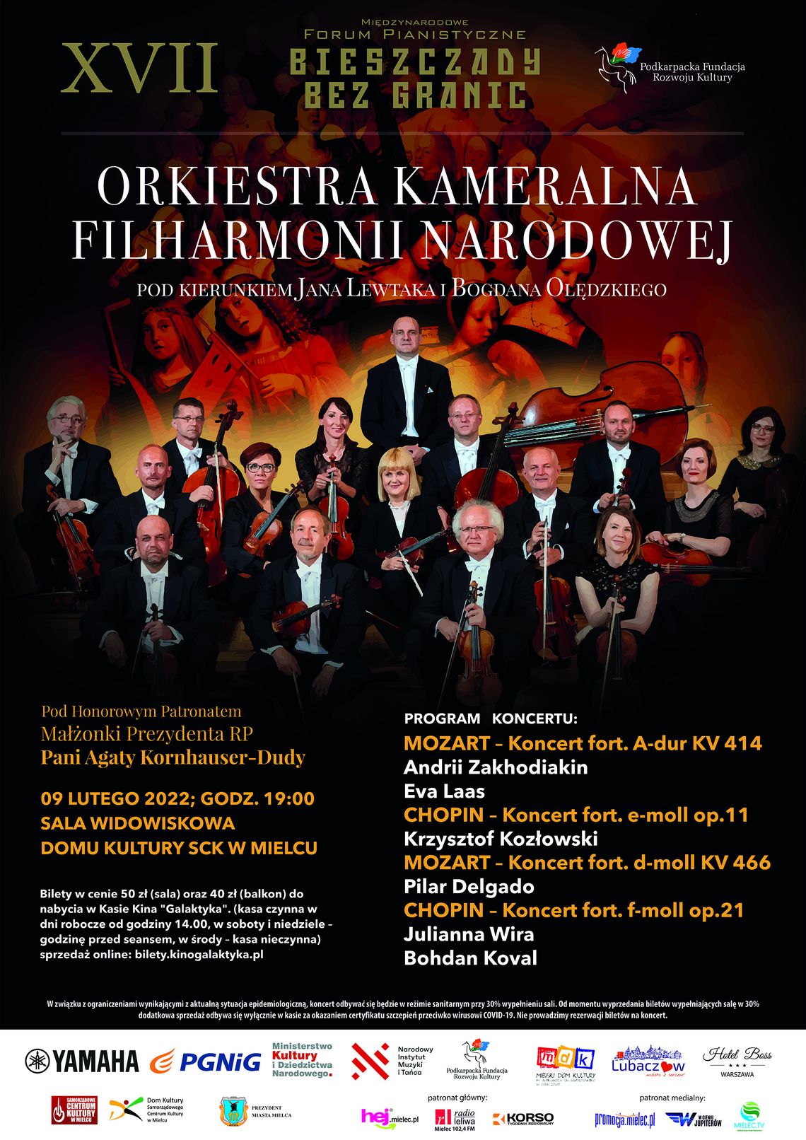 Koncert Orkiestry Kameralnej Filharmonii Narodowej Koncert Orkiestry Kameralnej Filharmonii Narodowej