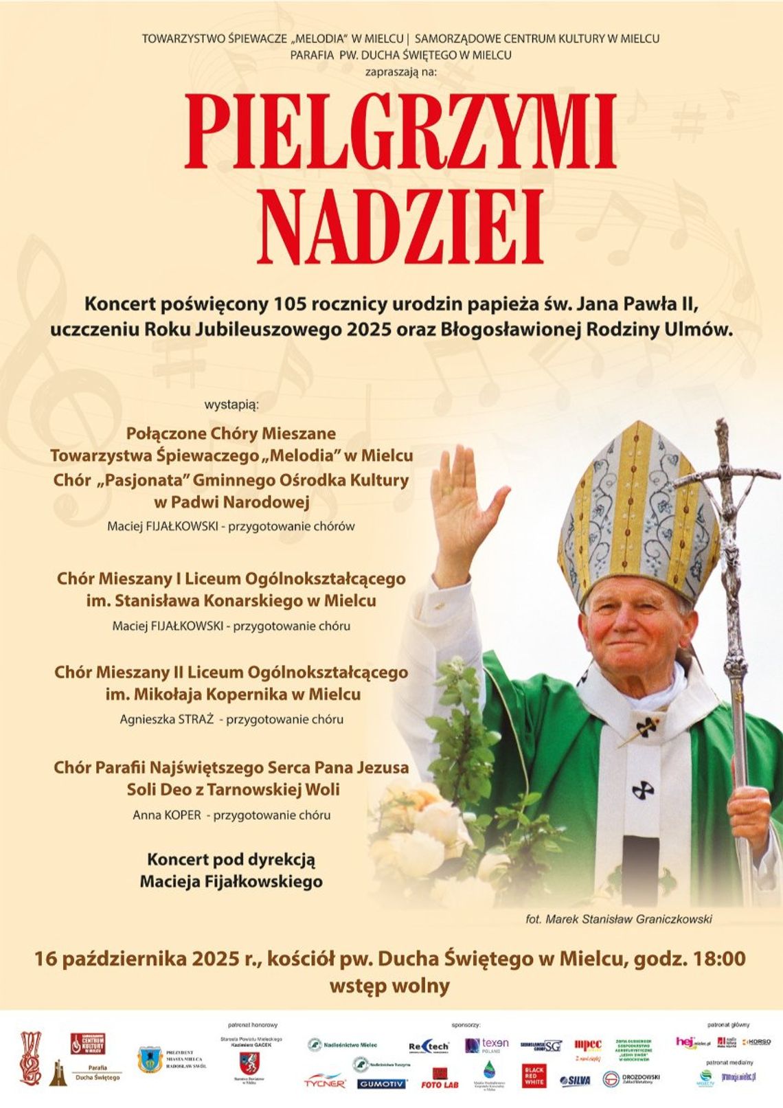 Koncert Pielgrzymi Nadziei w Mielcu Koncert Pielgrzymi Nadziei w Mielcu