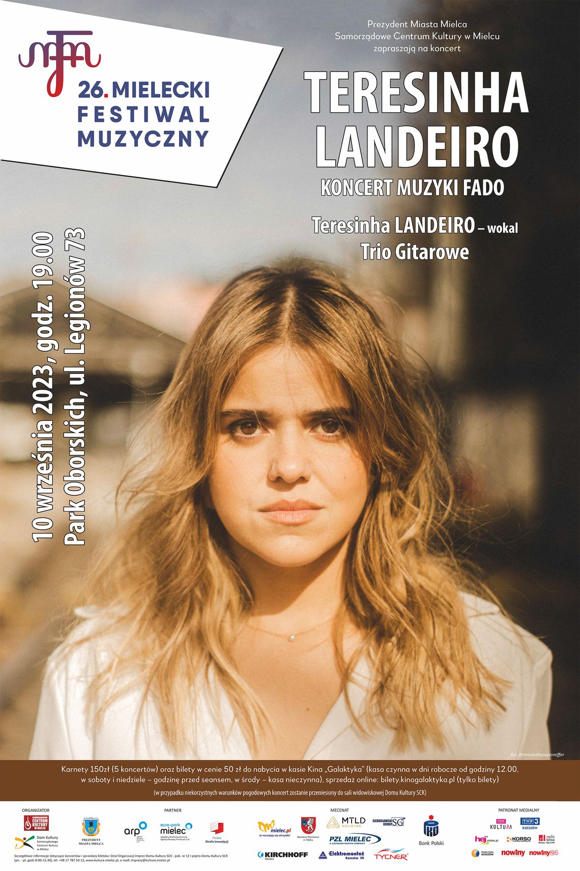 Koncert "TERESINHA LANDEIRO" | 26. Mielecki Festiwal Muzyczny