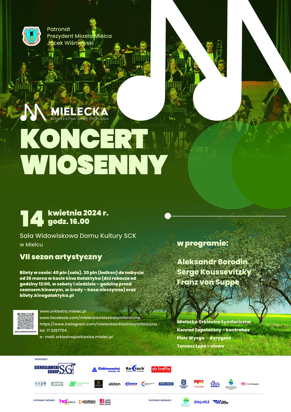 Koncert Wiosenny Mieleckiej Orkiestry Symfonicznej