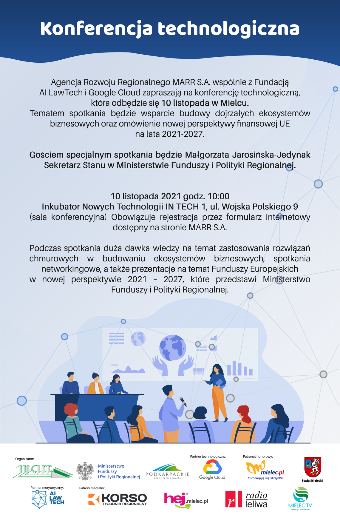 Konferencja technologiczna Agencji Rozwoju Regionalnego MARR S.A. Konferencja technologiczna Agencji Rozwoju Regionalnego MARR S.A.