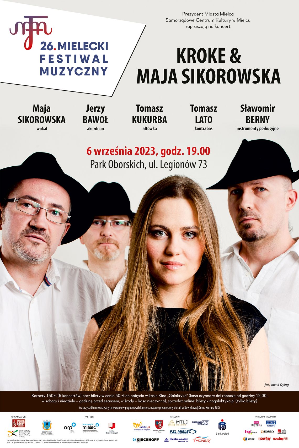 Kroke & Maja Sikorowska | 26. Mielecki Festiwal Muzyczny Kroke & Maja Sikorowska | 26. Mielecki Festiwal Muzyczny