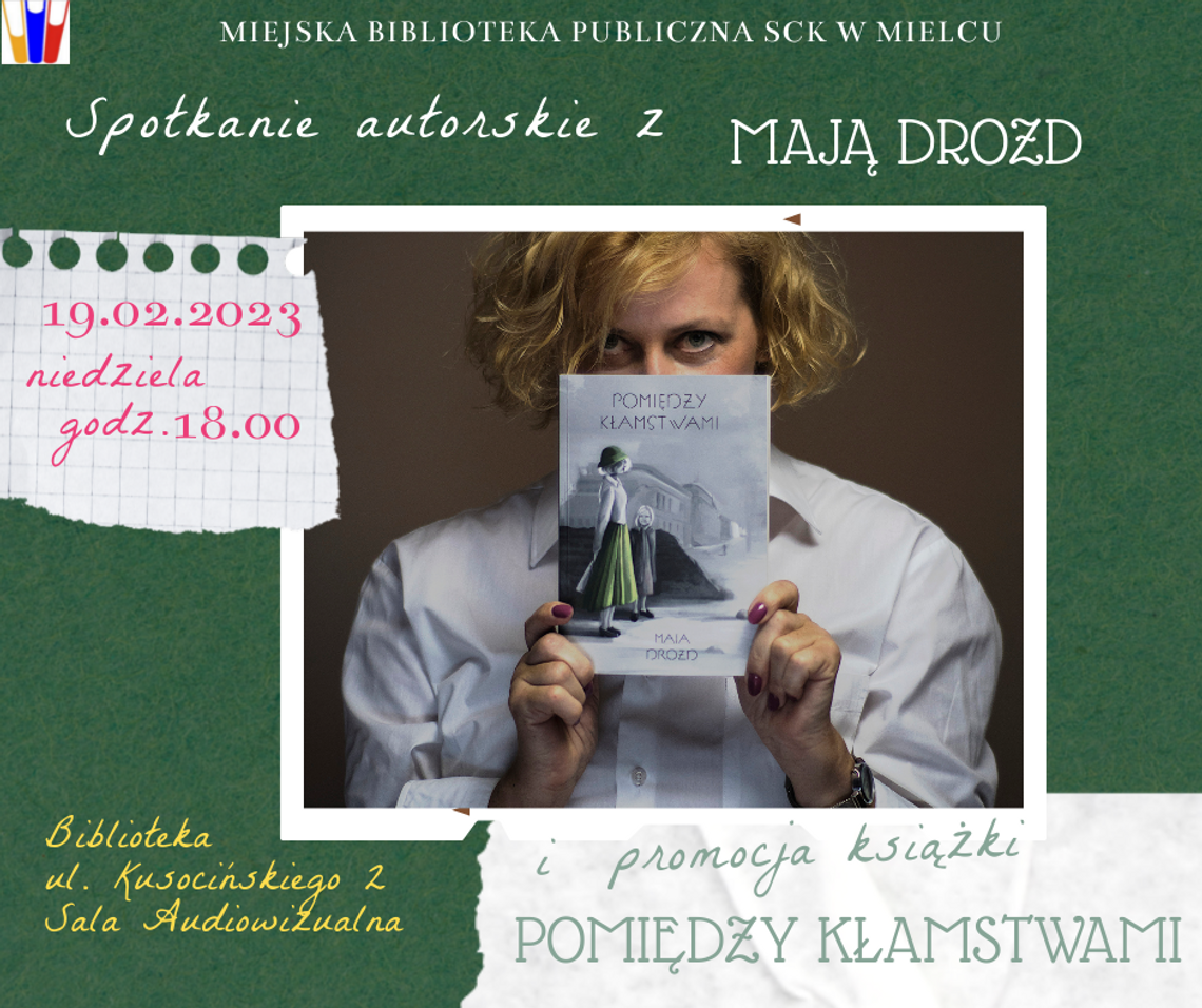 MAJA DROZD – SPOTKANIE AUTORSKIE