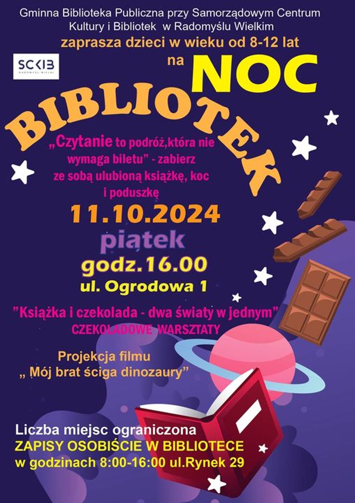 Noc Bibliotek w Radomyślu Wielkim