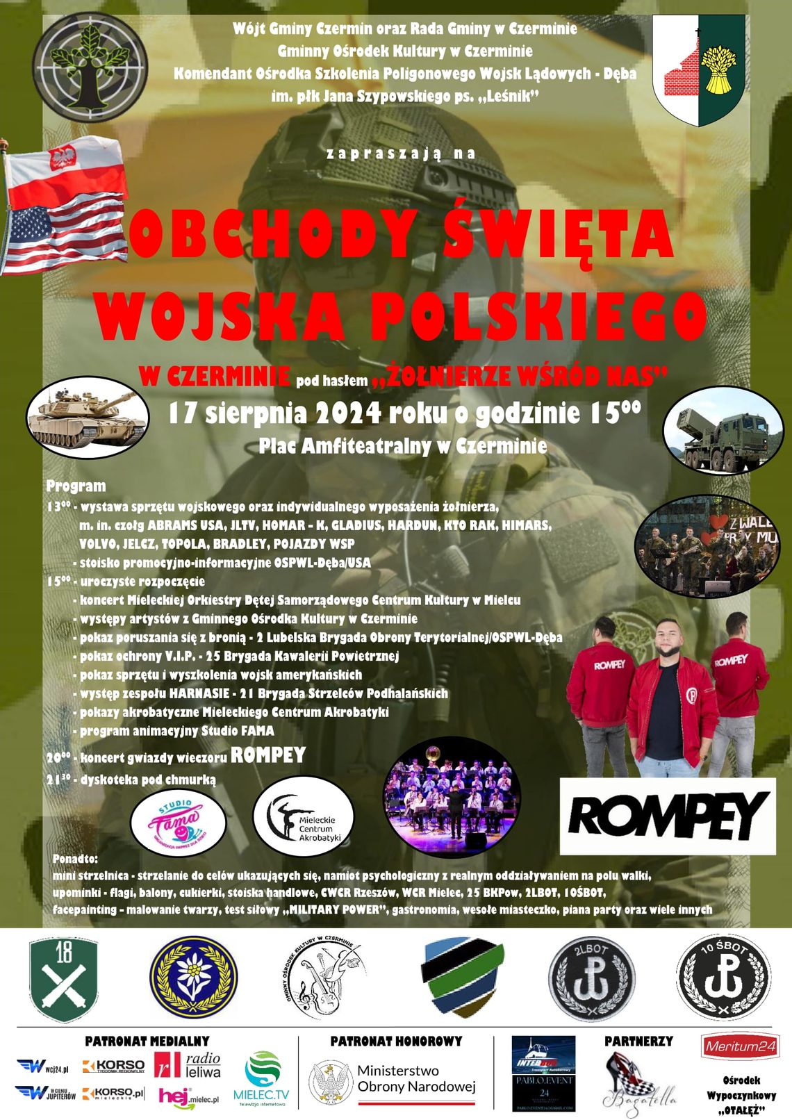 Obchody Święta Wojska Polskiego w Czerminie Obchody Święta Wojska Polskiego w Czerminie