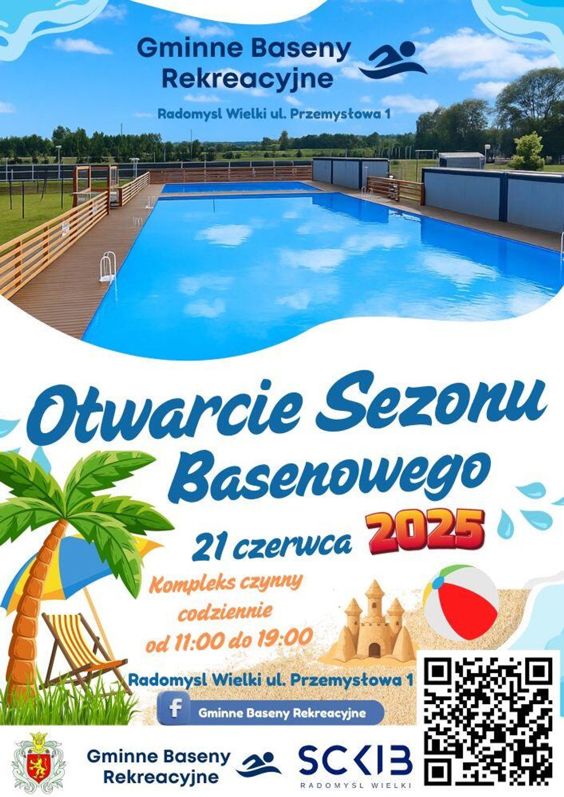 Otwarcie sezonu basenowego w Radomyślu Wielkim