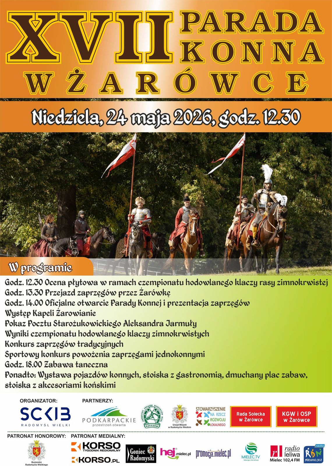 Parada Konna w Żarówce już w maju