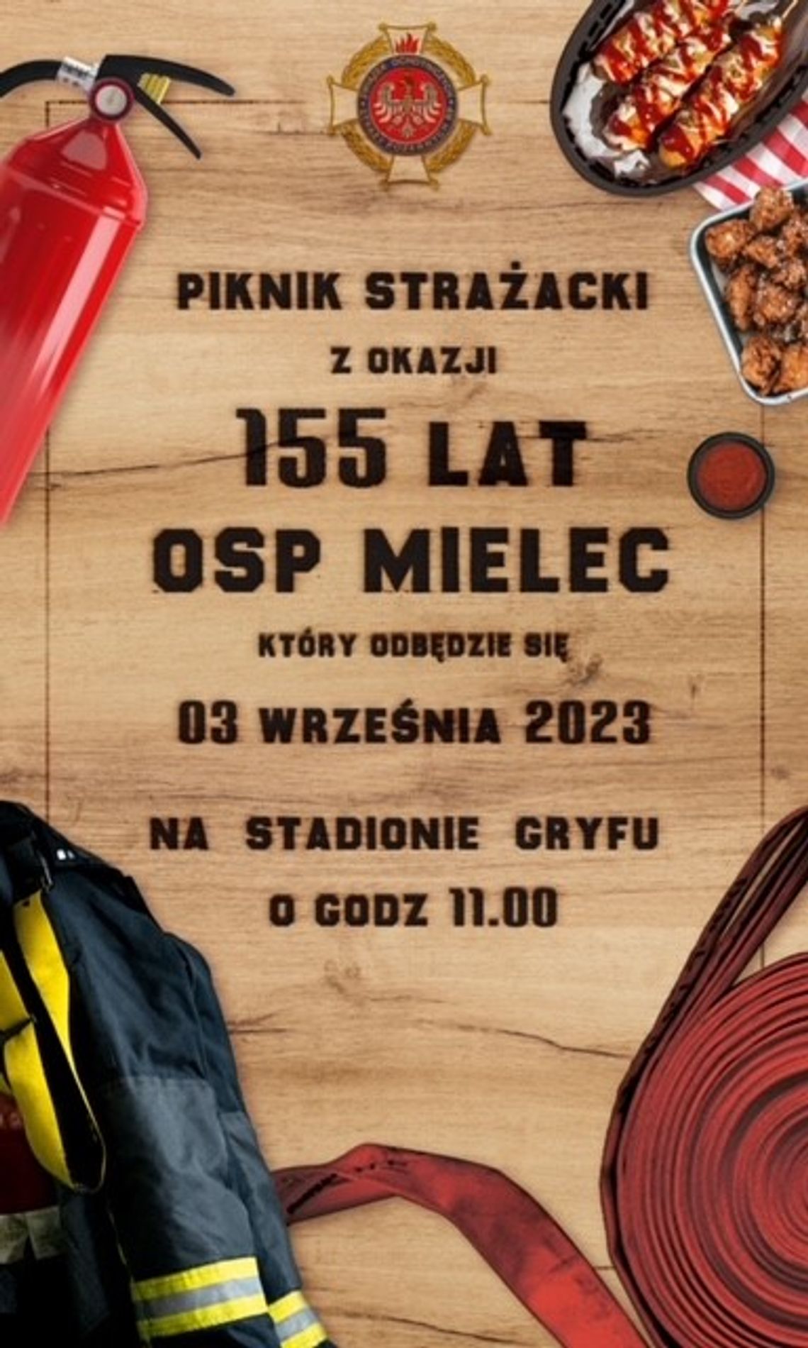 Piknik strażacki z okazji 155-lecia OSP Mielec [ZAPOWIEDŹ]