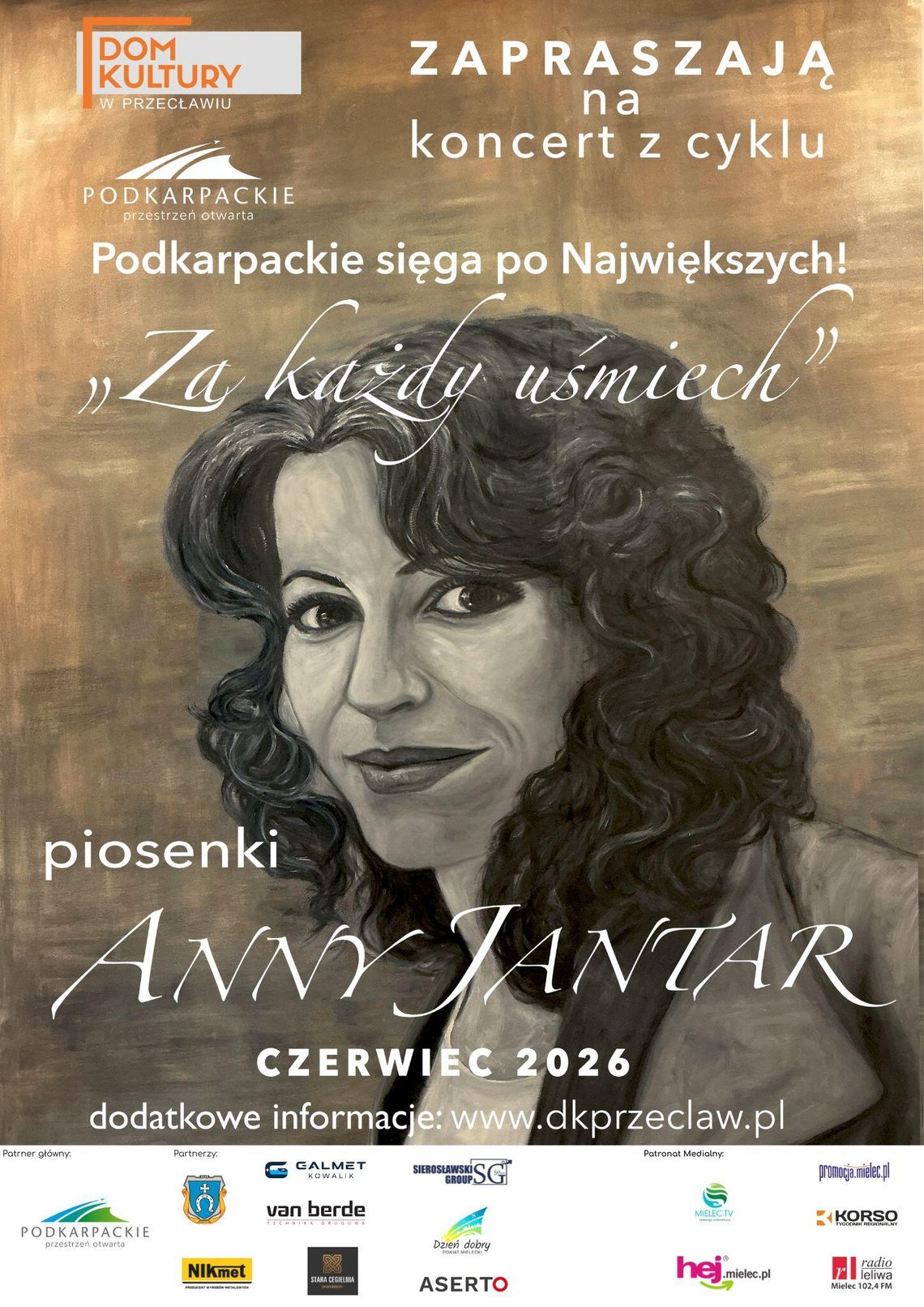 „Podkarpackie sięga po Największych” piosenki Anny Jantar w Przecławiu
