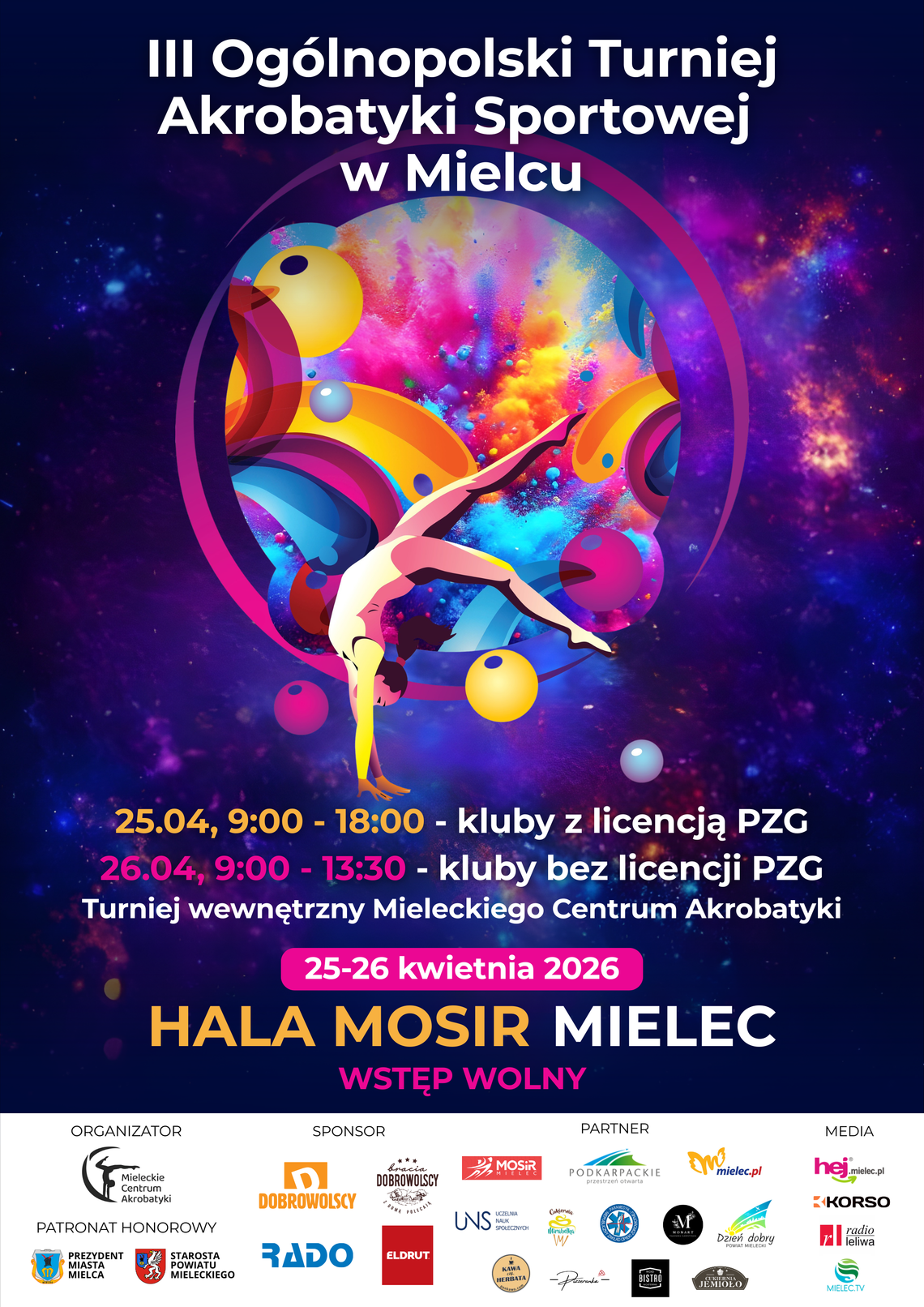 Ponad 1000 zawodników na akrobatycznym święcie w Mielcu