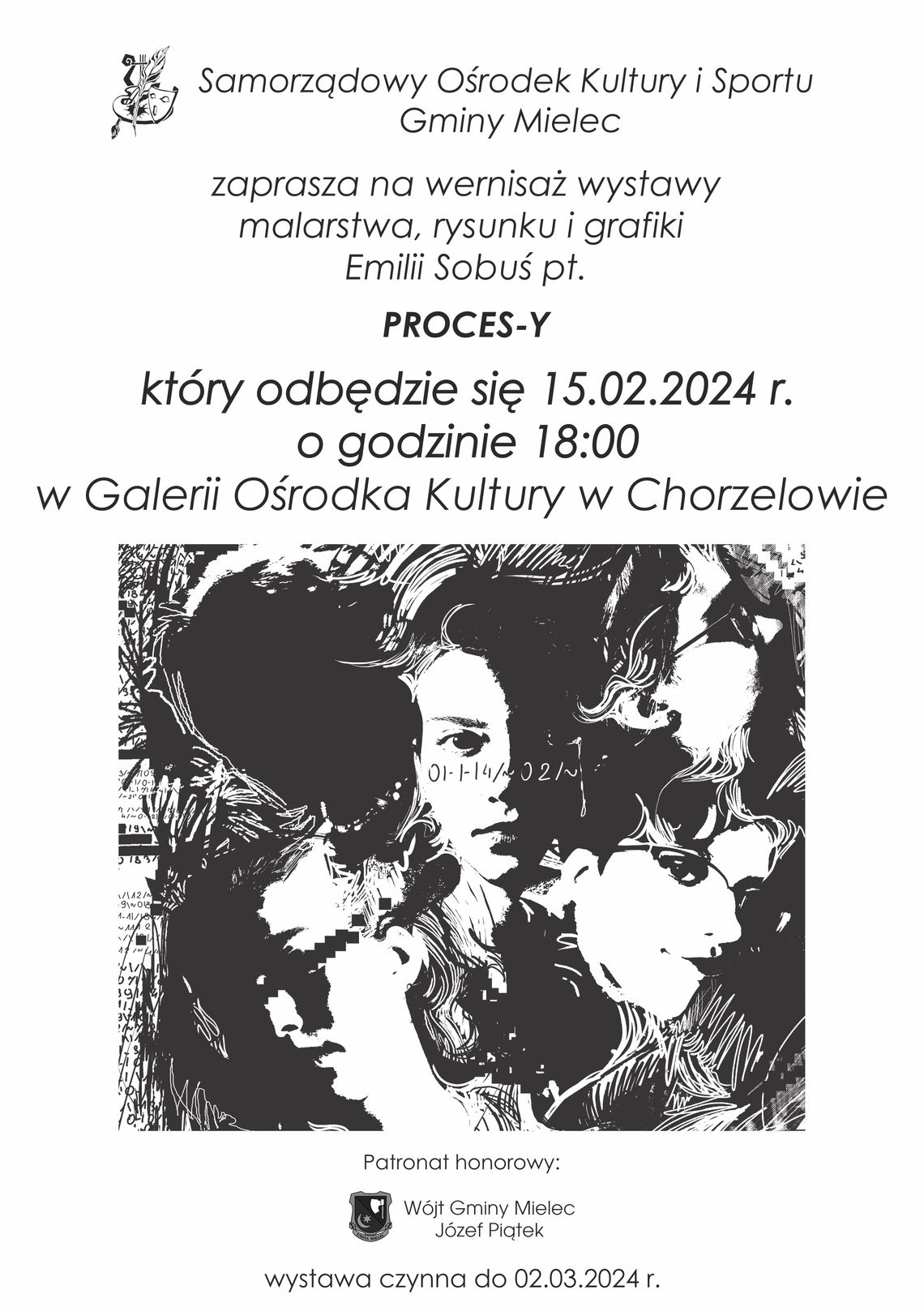 PROCES-Y Emilii Sobuś - wernisaż wystawy PROCES-Y Emilii Sobuś - wernisaż wystawy