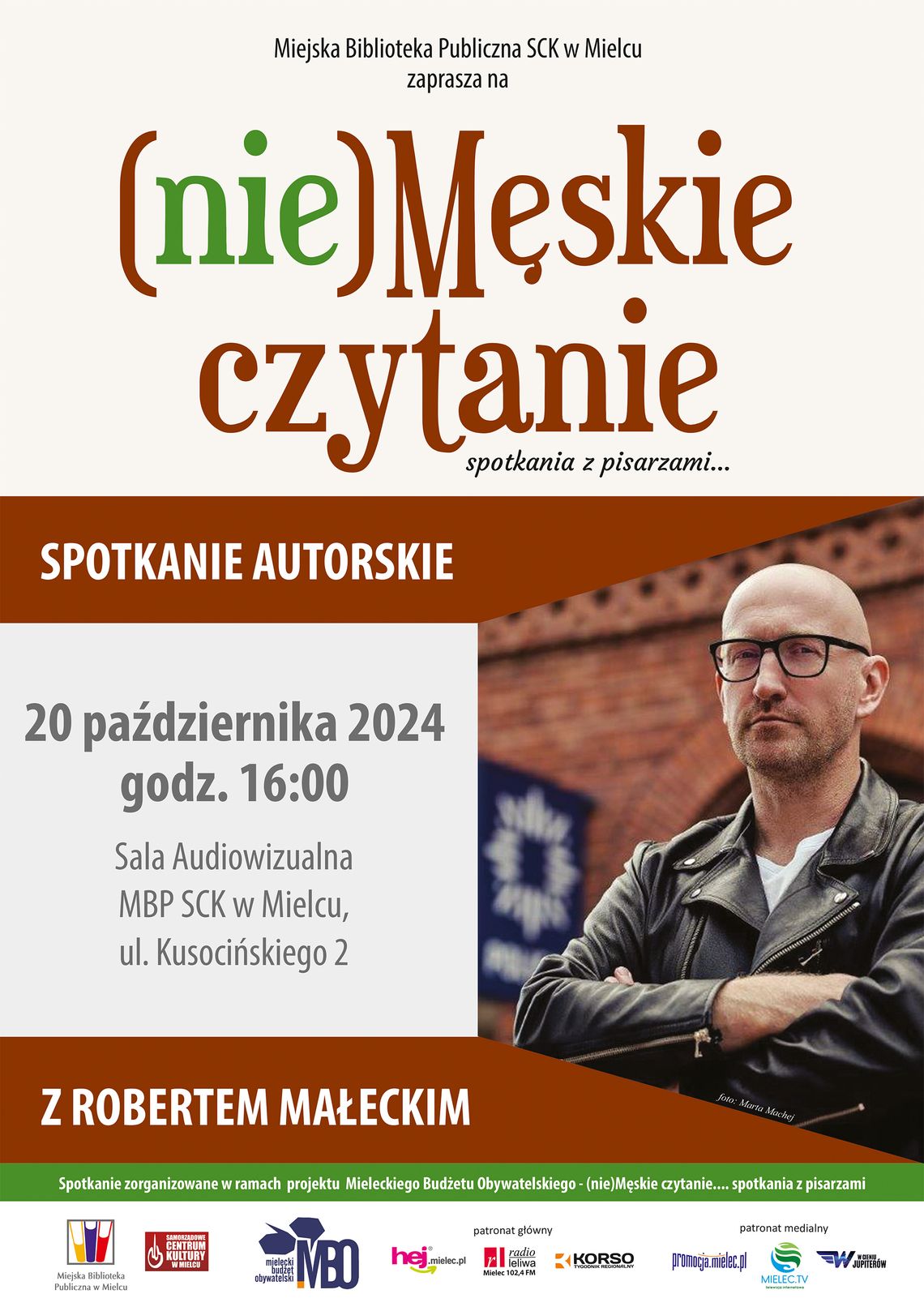 Robert Małecki – spotkanie autorskie! Robert Małecki – spotkanie autorskie!