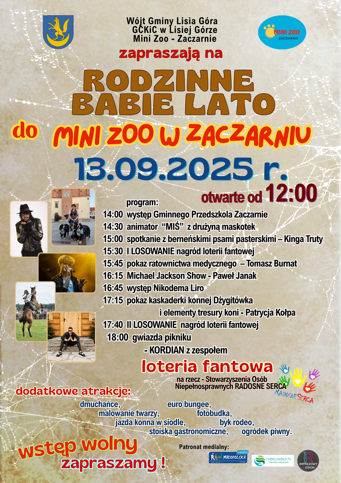 Rodzinne Babie Lato w Mini Zoo Zaczarnie
