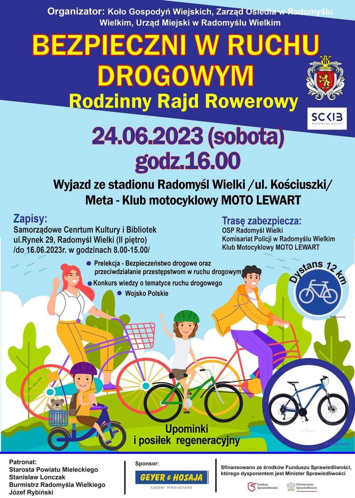 Rodzinny Rajd Rowerowy Rodzinny Rajd Rowerowy