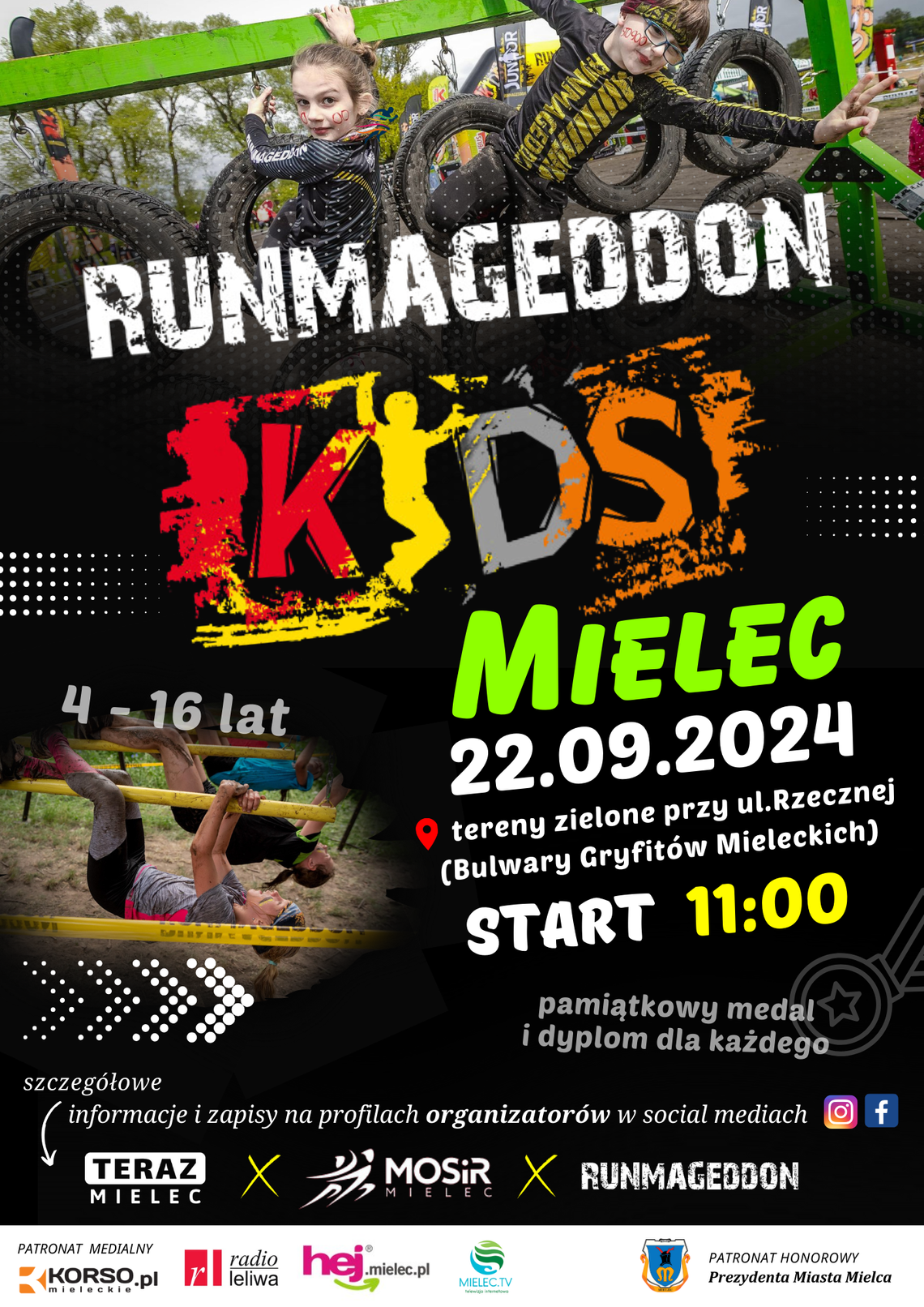 RUNMAGEDDON KIDS już we wrześniu w Mielcu