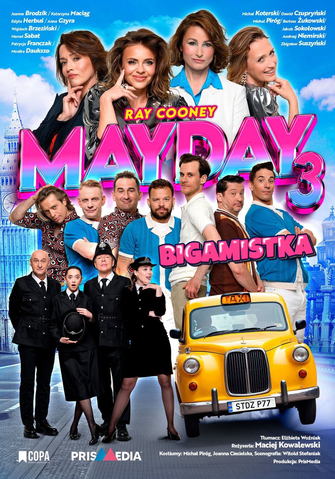 Spektakl komediowy „Mayday 3. Bigamistka”