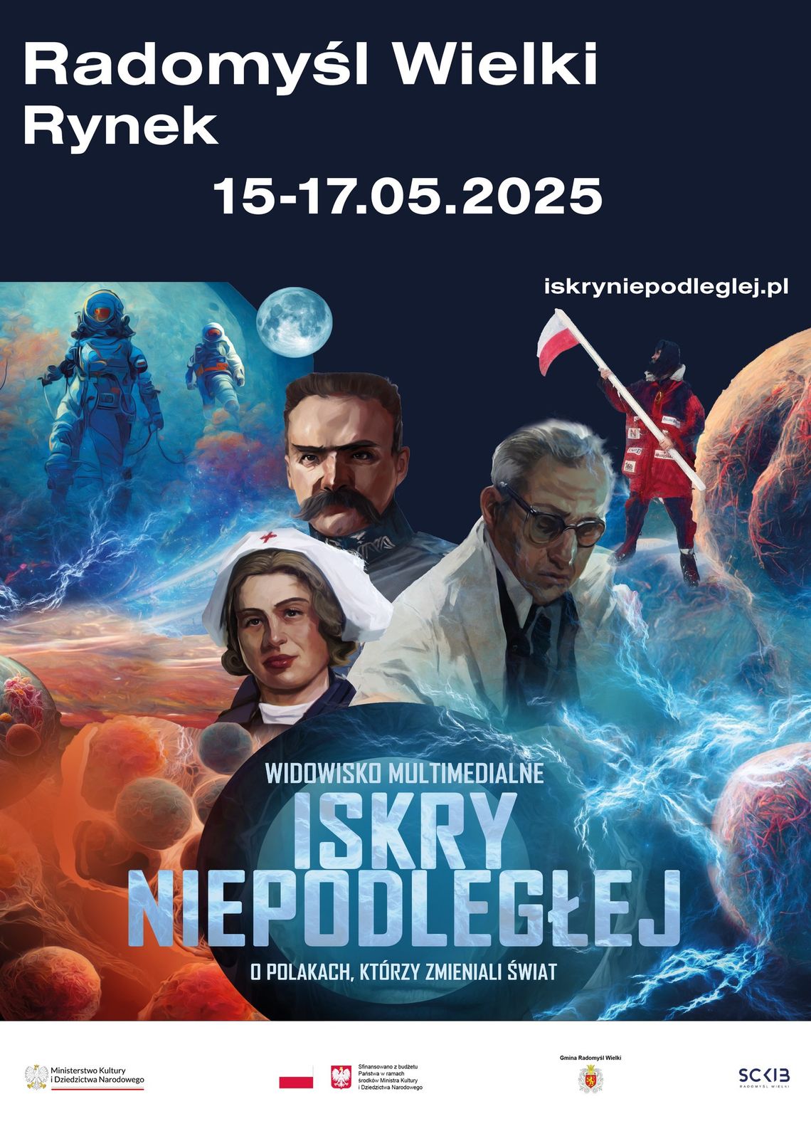 Spektakle Iskry Niepodległej w Radomyślu Wielkim Spektakle Iskry Niepodległej w Radomyślu Wielkim
