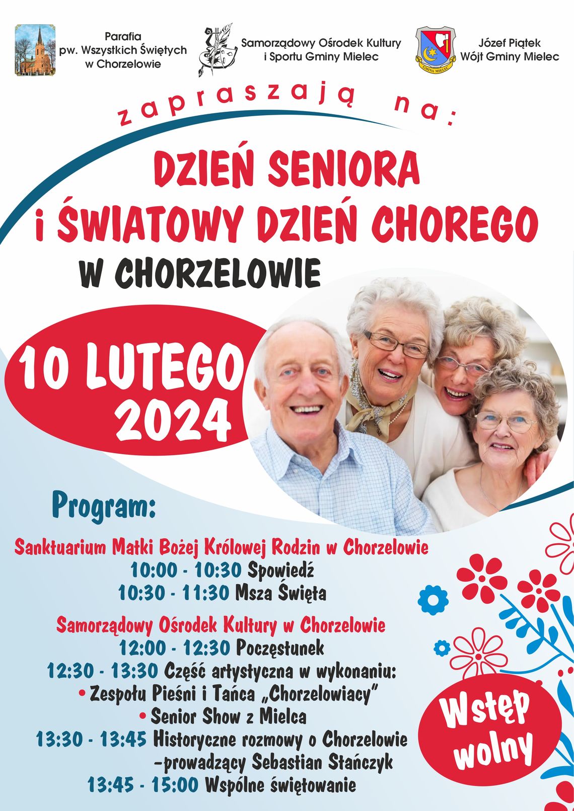 Święto Seniorów i Osób Chorych w Chorzelowie Święto Seniorów i Osób Chorych w Chorzelowie