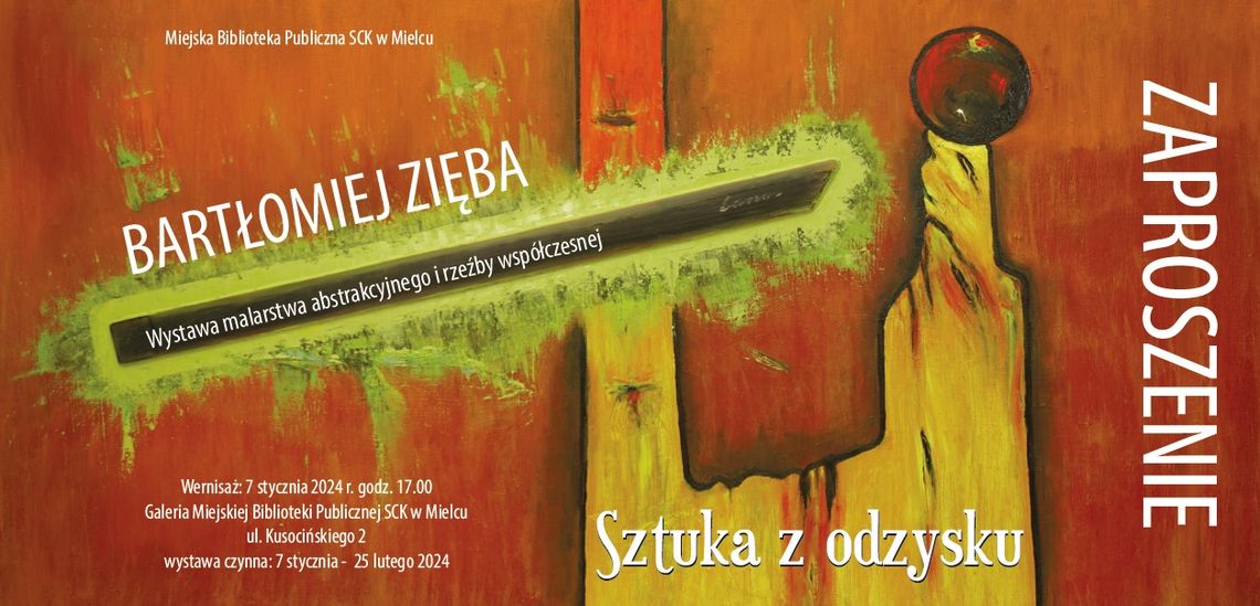 „Sztuka z odzysku”, czyli malarstwo abstrakcyjne i rzeźbę współczesna
