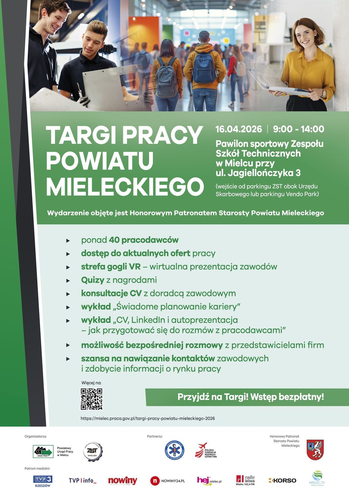 Targi Pracy Powiatu Mieleckiego już w kwietniu