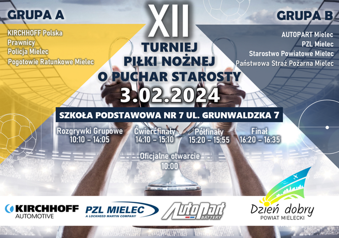 Turniej piłkarski o Puchar Starosty Turniej piłkarski o Puchar Starosty