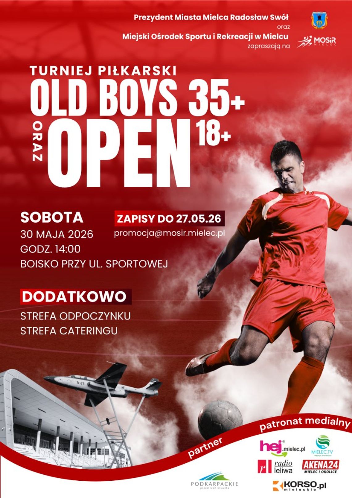 Turniej piłki nożnej Open i Old Boys już w sobotę Turniej piłki nożnej Open i Old Boys już w sobotę