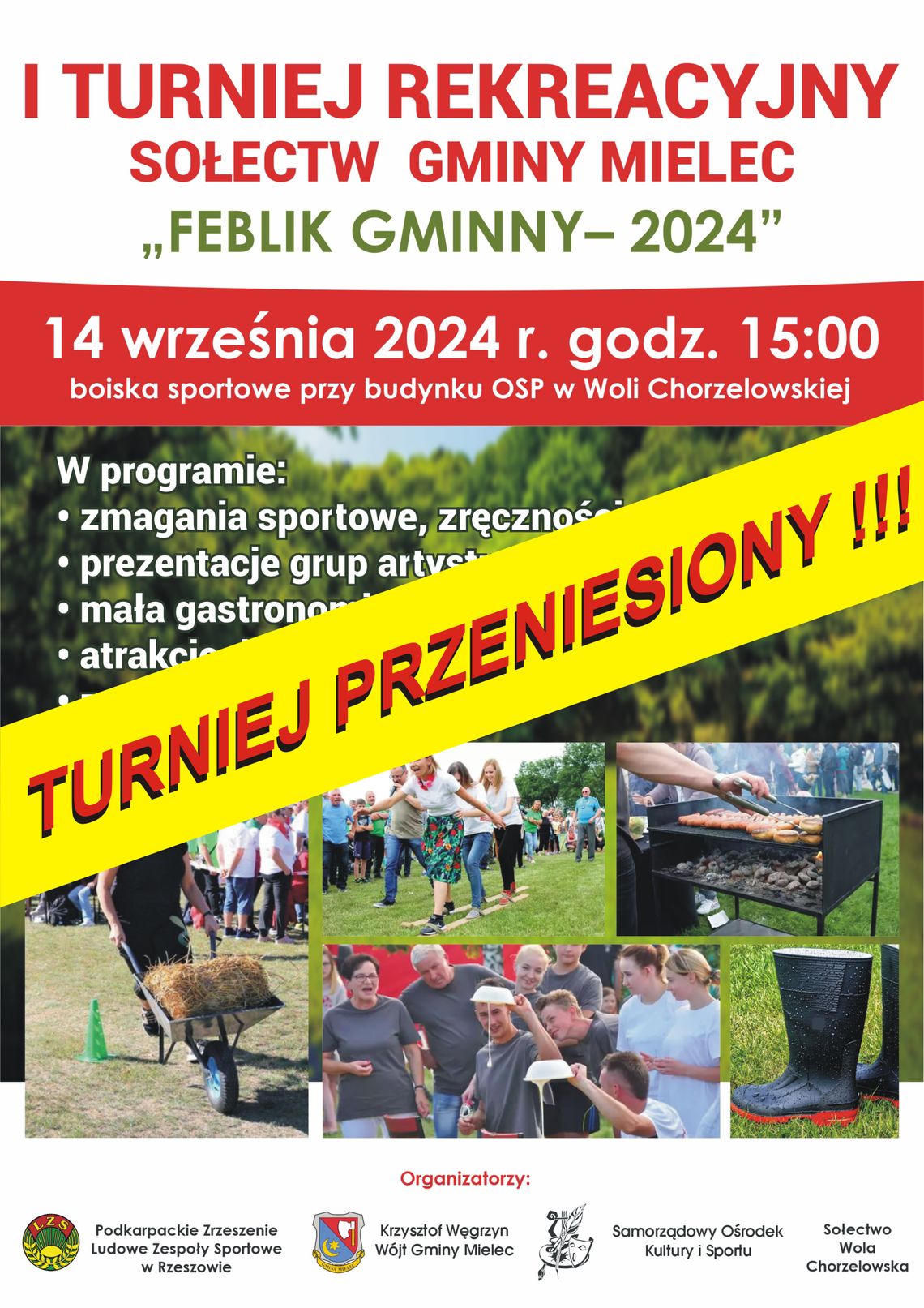 Turniej Sołectw Gminy Mielec - zmiana terminu