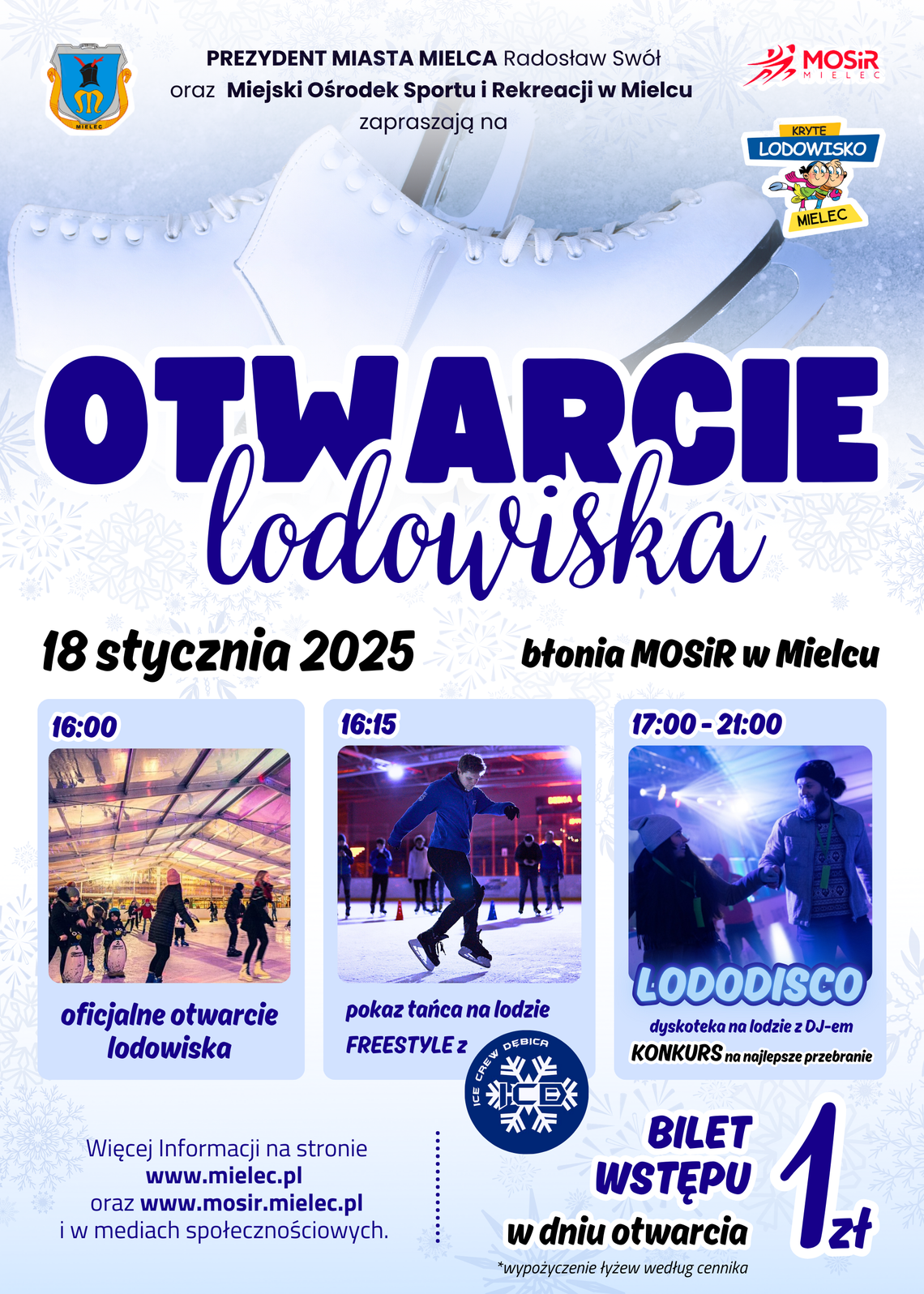 W sobotę wielkie otwarcie lodowiska W sobotę wielkie otwarcie lodowiska