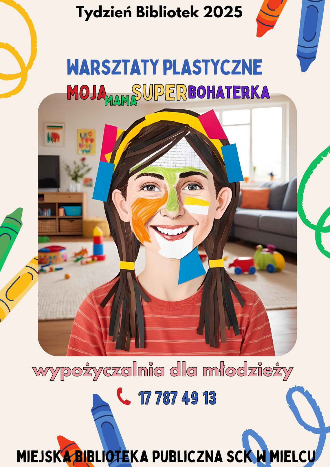 Warsztaty plastyczne „Moja mama – superbohaterka” Warsztaty plastyczne „Moja mama – superbohaterka”