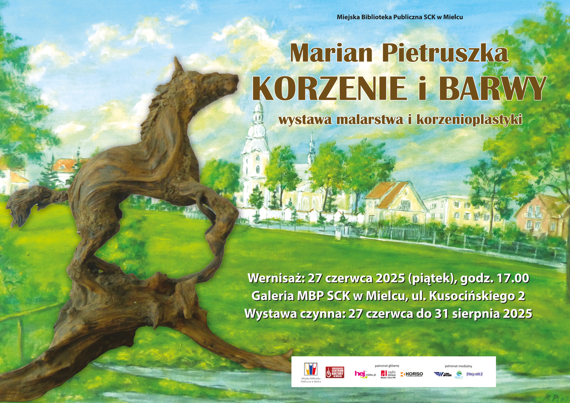 Wernisaż wystawy malarstwa i korzenioplastyki Mariana Pietruszki Wernisaż wystawy malarstwa i korzenioplastyki Mariana Pietruszki