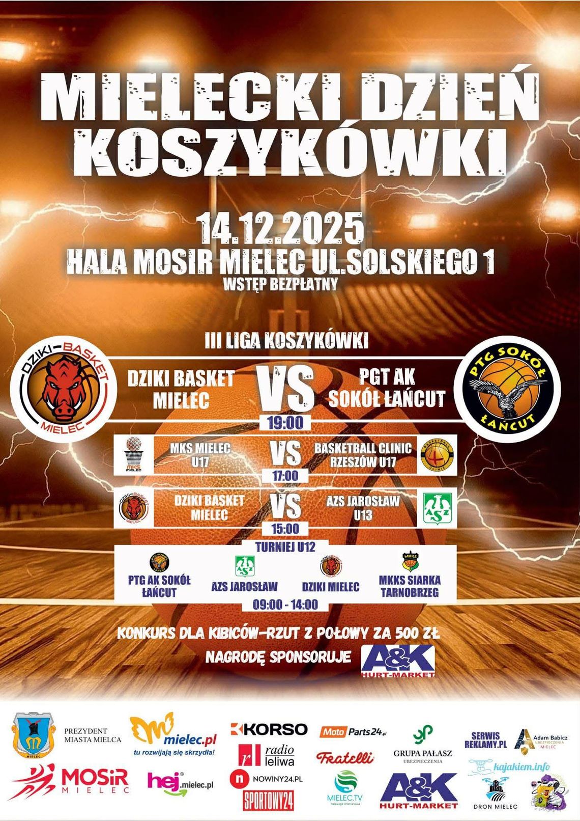 Wielkie święto koszykówki już w niedzielę w Mielcu