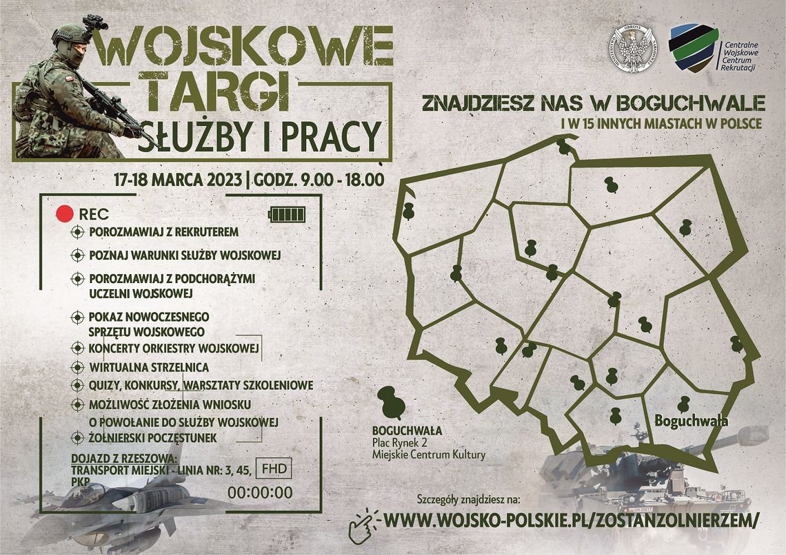 WOJSKOWE TARGI SŁUŻBY I PRACY W BOGUCHWALE WOJSKOWE TARGI SŁUŻBY I PRACY W BOGUCHWALE