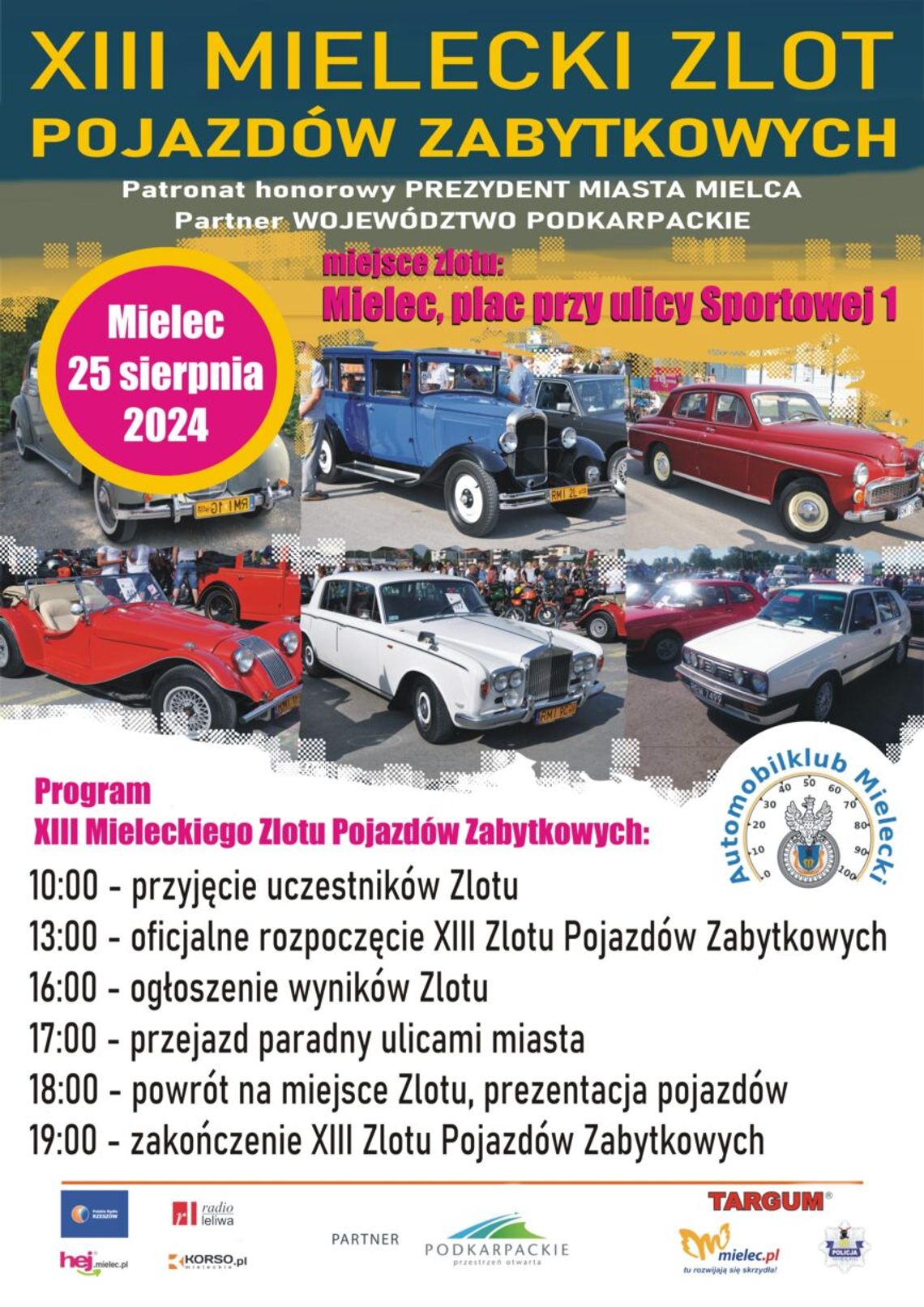 XIII MIELECKI ZLOT POJAZDÓW ZABYTKOWYCH