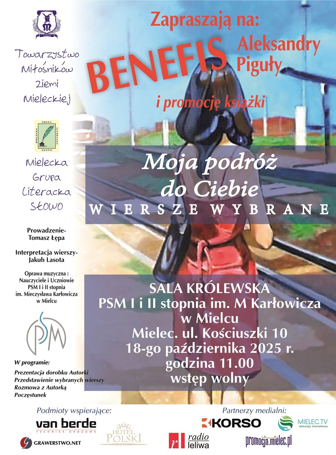Zapraszamy na benefisowy spektakl Aleksandry Piguły