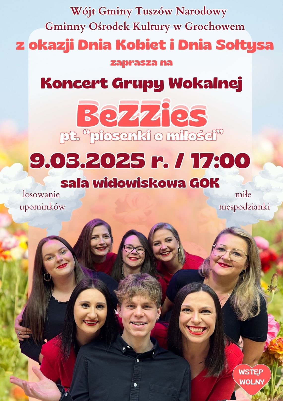 Zapraszamy na Koncert @Grupa Wokalna „Bezzies”