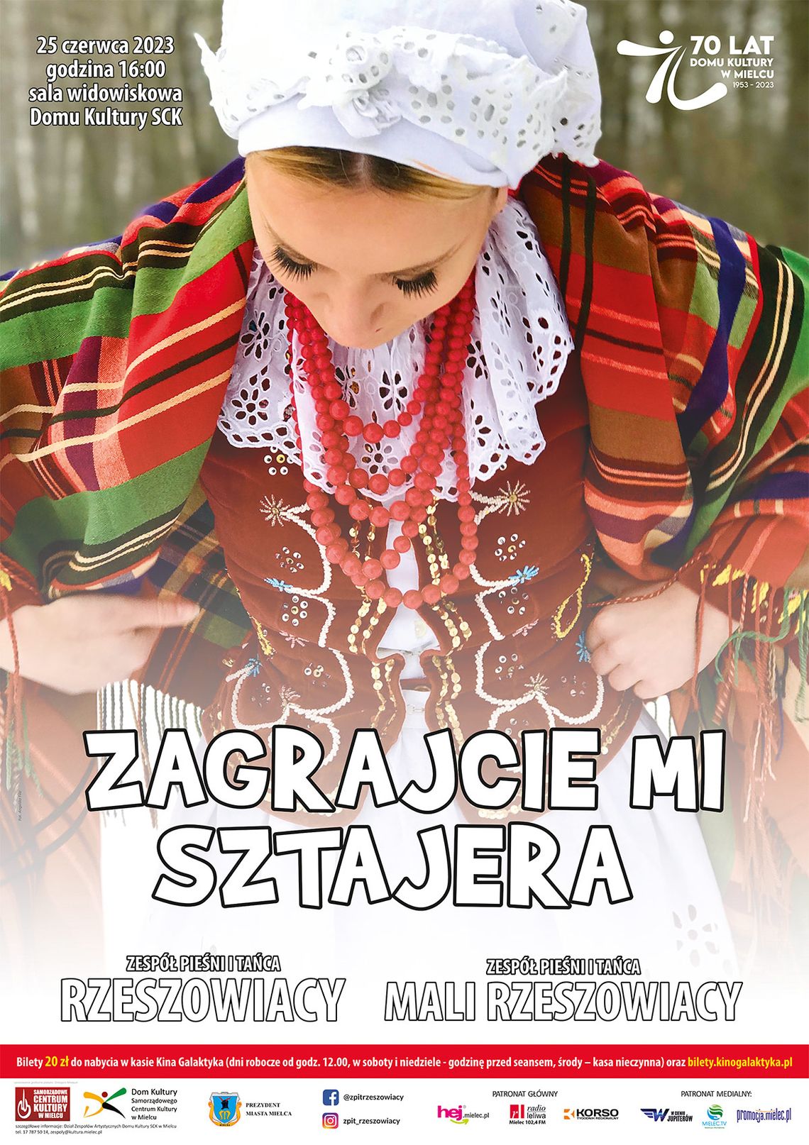 Zapraszamy na koncert "ZAGRAJCIE MI SZTAJERA" Zapraszamy na koncert "ZAGRAJCIE MI SZTAJERA"