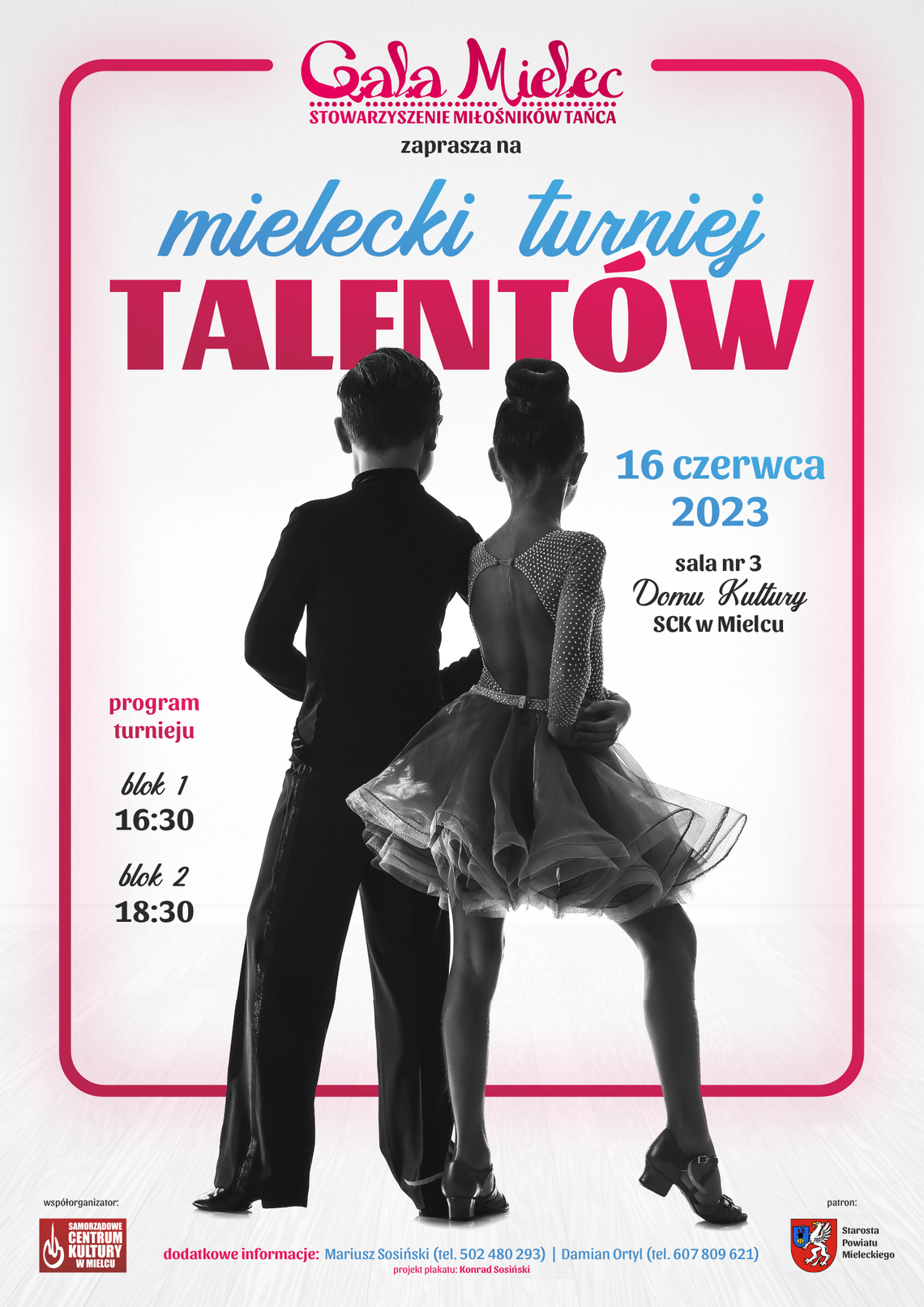 Zapraszamy na turniej Talentów Tańca Towarzyskiego Zapraszamy na turniej Talentów Tańca Towarzyskiego