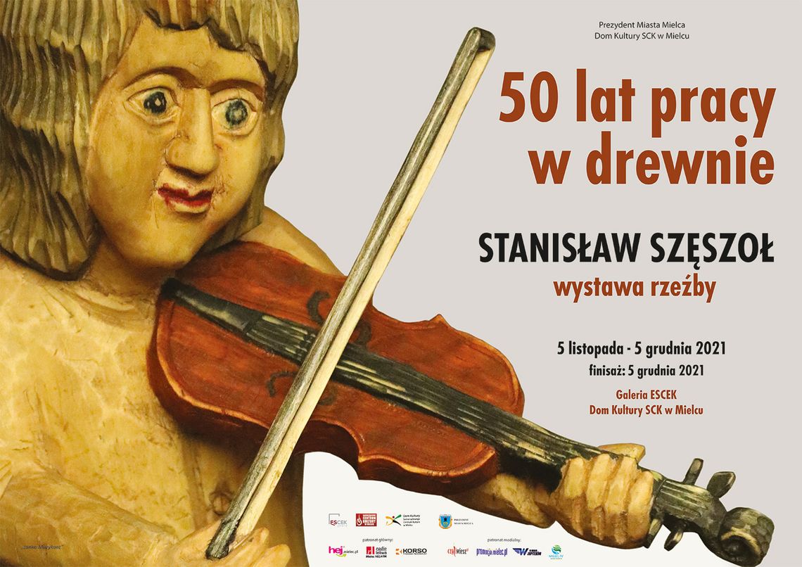 Zapraszamy na wystawę "50 lat pracy w drewnie" Zapraszamy na wystawę "50 lat pracy w drewnie"