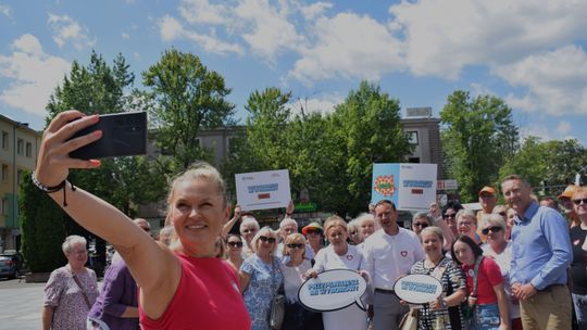 "Przypilnuj mi wyborów" konferencja prasowa parlamentarzystów KO [FOTORELACJA]