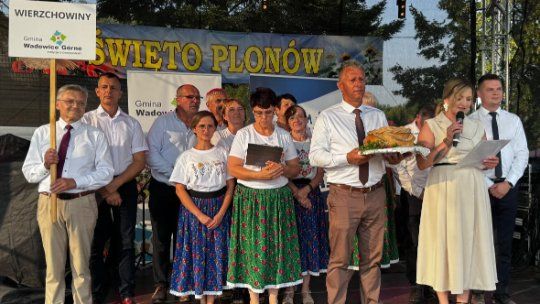 Dożynki w Wampierzowie Gmina Wadowice Górne [ZDJĘCIA]